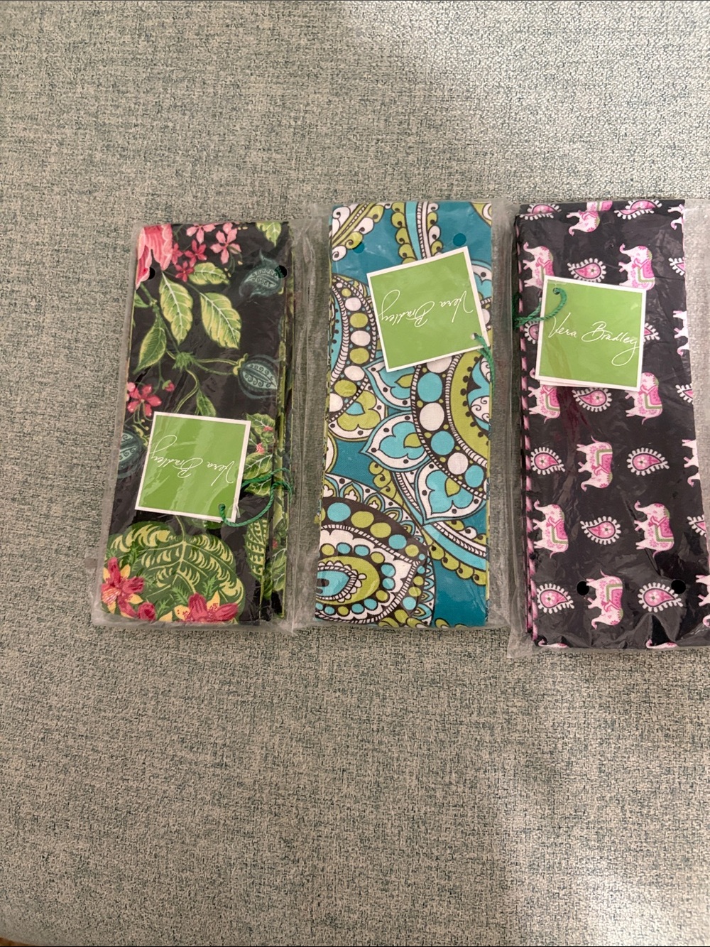 Vera Bradley Patterned Fabric Bundles - Floral, Paisley, Elephant